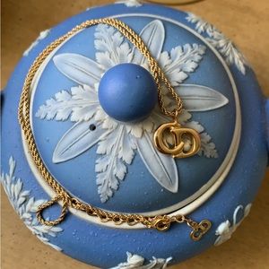 Christian Dior CD Necklace